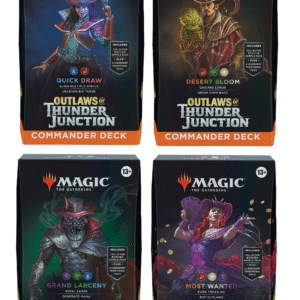 MTG Outlaws of Thunder Junction (Set of 4) Commander Decks