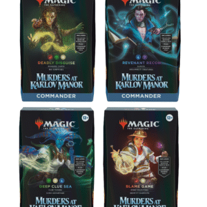 MTG Murders at Karlov Manor -Set of 4- Commander Decks